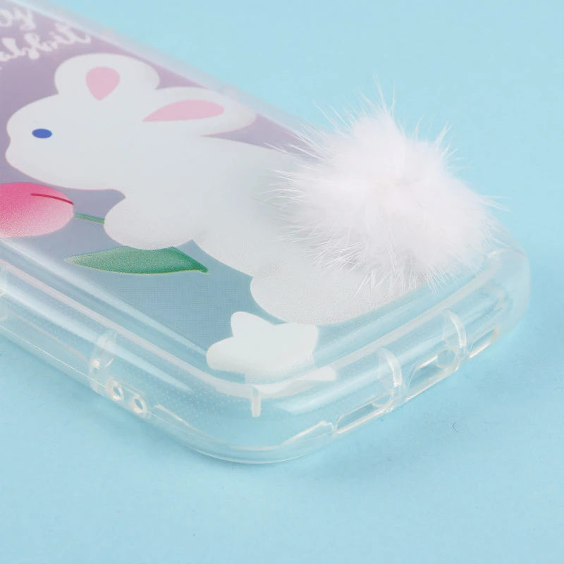 قاب متال ژله ای Lucky Rabbit محافظ لنزدار iPhone 13