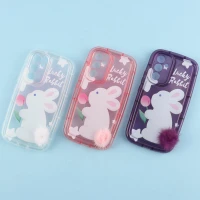 قاب متال ژله ای Lucky Rabbit محافظ لنزدار Samsung Galaxy A54