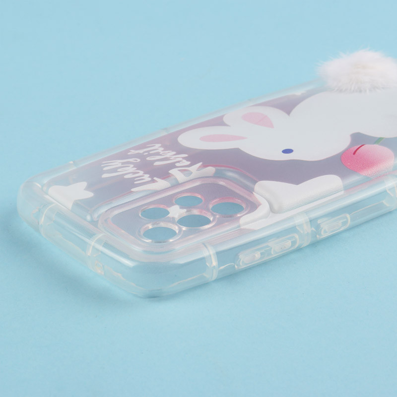 قاب متال ژله ای Lucky Rabbit محافظ لنزدار Samsung Galaxy A52 / A52s
