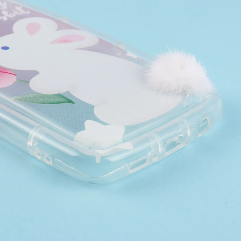قاب متال ژله ای Lucky Rabbit محافظ لنزدار Samsung Galaxy A51 4G