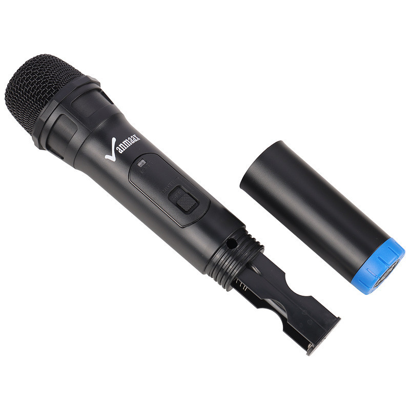 اسپیکر چمدانی بلوتوثی رم و فلش خور Vanmaax MAX-800 + میکروفون و ریموت کنترل