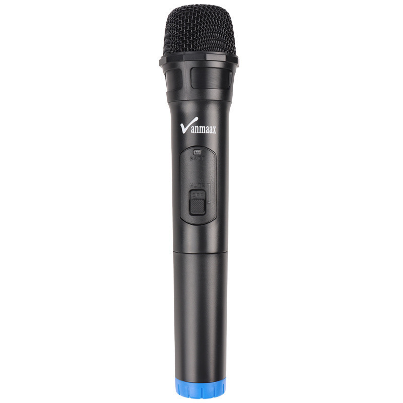 اسپیکر چمدانی بلوتوثی رم و فلش خور Vanmaax MAX-800 + میکروفون و ریموت کنترل