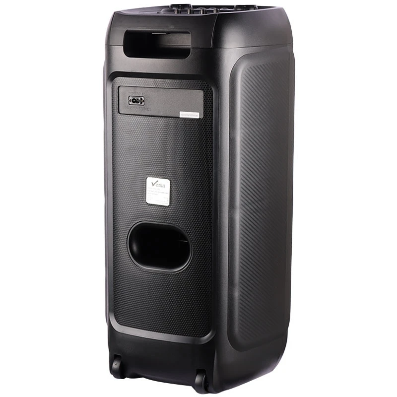 اسپیکر چمدانی بلوتوثی رم و فلش خور Vanmaax MAX-1025 + میکروفون و ریموت کنترل