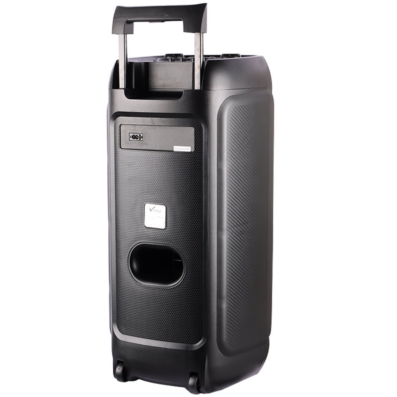 اسپیکر چمدانی بلوتوثی رم و فلش خور Vanmaax MAX-1025&nbsp;+ میکروفون و ریموت کنترل