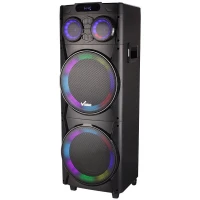 اسپیکر چمدانی بلوتوثی رم و فلش خور Vanmaax MAX-1045&nbsp;+ میکروفون و ریموت کنترل