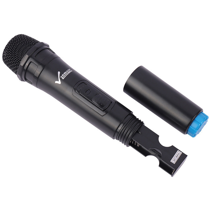 اسپیکر چمدانی بلوتوثی رم و فلش خور Vanmaax MAX-1045&nbsp;+ میکروفون و ریموت کنترل
