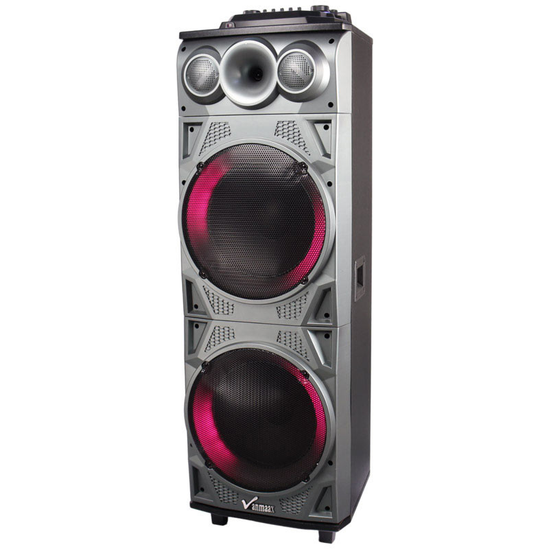 اسپیکر چمدانی بلوتوثی رم و فلش خور Vanmaax MAX-1260