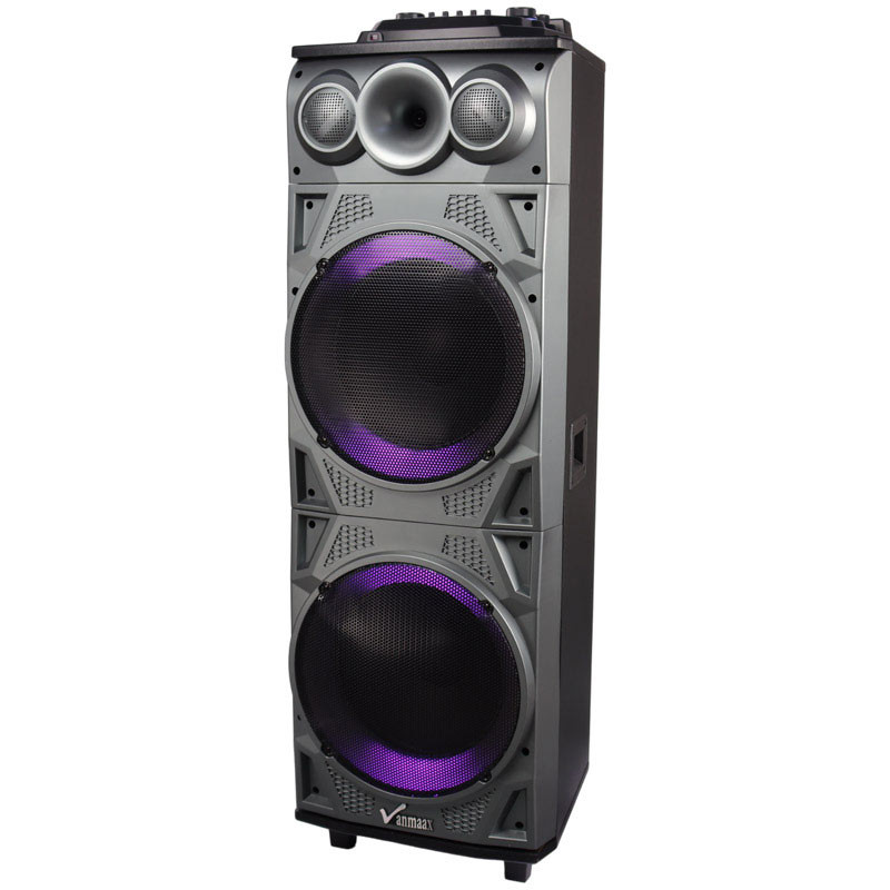 اسپیکر چمدانی بلوتوثی رم و فلش خور Vanmaax MAX-1260