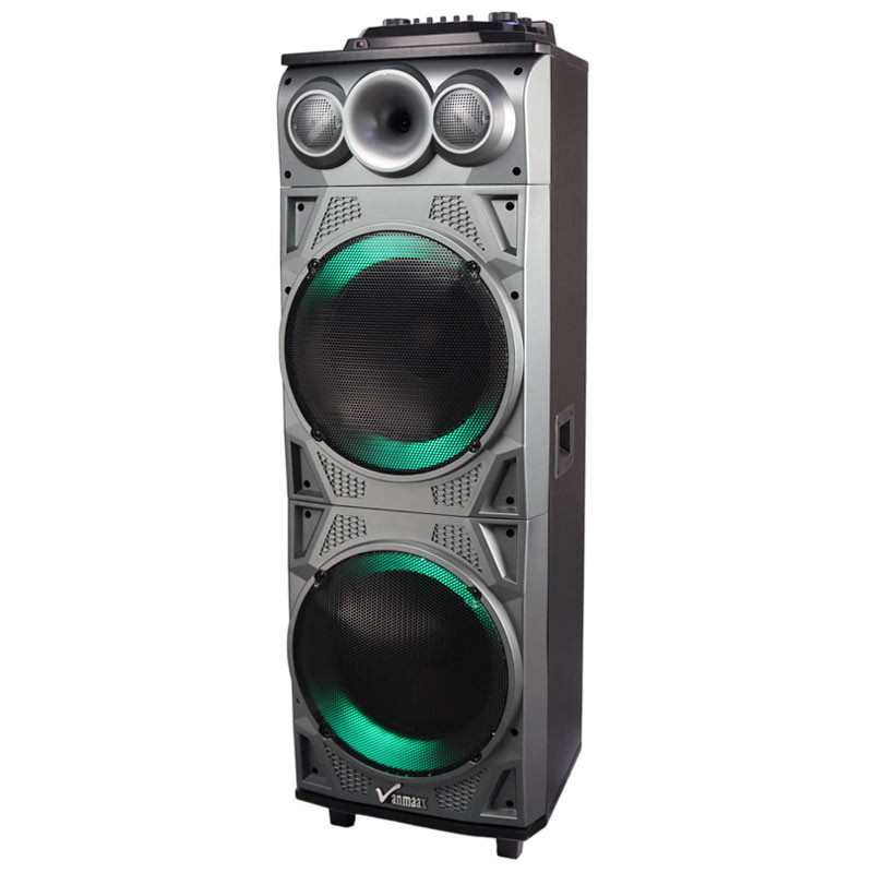 اسپیکر چمدانی بلوتوثی رم و فلش خور Vanmaax MAX-1260