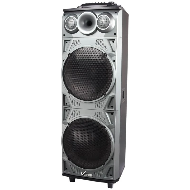 اسپیکر چمدانی بلوتوثی رم و فلش خور Vanmaax MAX-1260