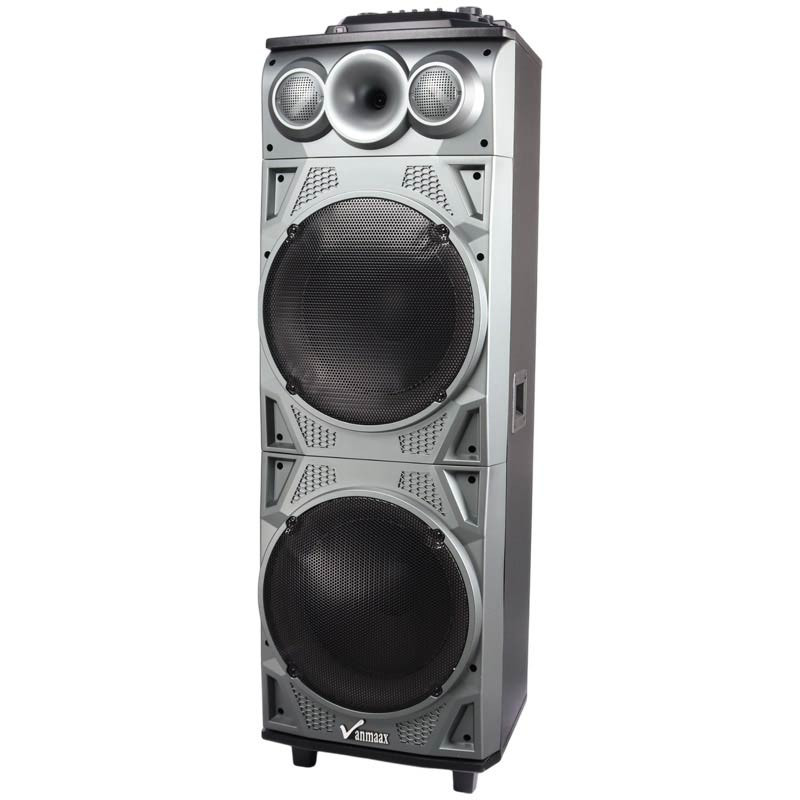 اسپیکر چمدانی بلوتوثی رم و فلش خور Vanmaax MAX-1260