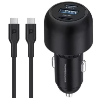 شارژر فندکی فست شارژ Powerology PCCSR007-C PD 5A 100W