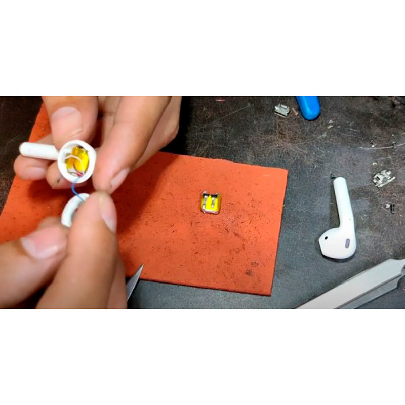باتری لیتیوم ۸۰mAh 40*9*9mm 400909