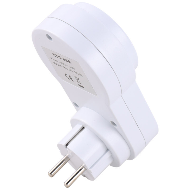 پریز تایمر دار دیجیتال هفتگی Safe Easy ETG-63A