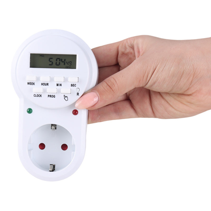پریز تایمر دار دیجیتال هفتگی Safe Easy ETG-63A