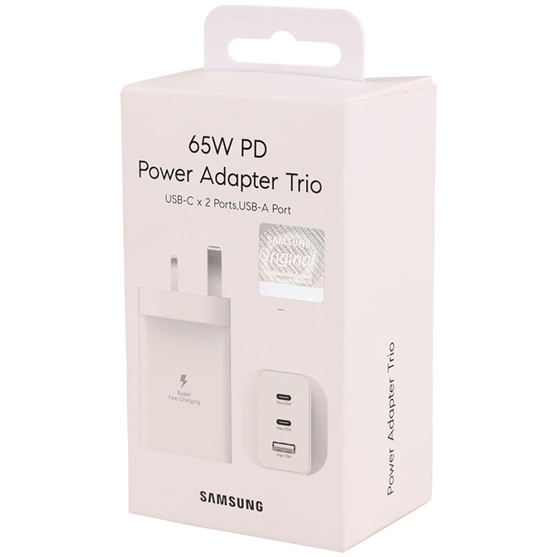 کلگی فست شارژ Samsung EP-T6530 3Port 3.25A PD 65W