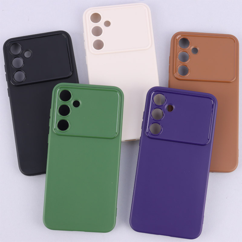 قاب ژله ای سیلیکونی Fashion Case محافظ لنزدار Samsung Galaxy A35