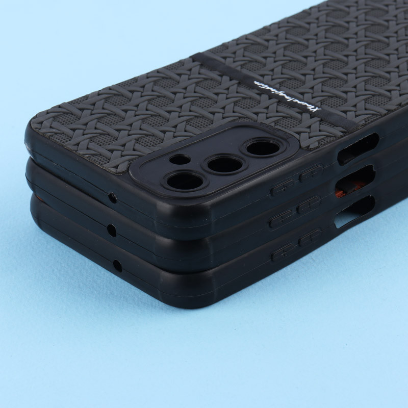 قاب ژله ای سامسونگ Galaxy A05s طرح حصیری محافظ لنزدار Pro Camera