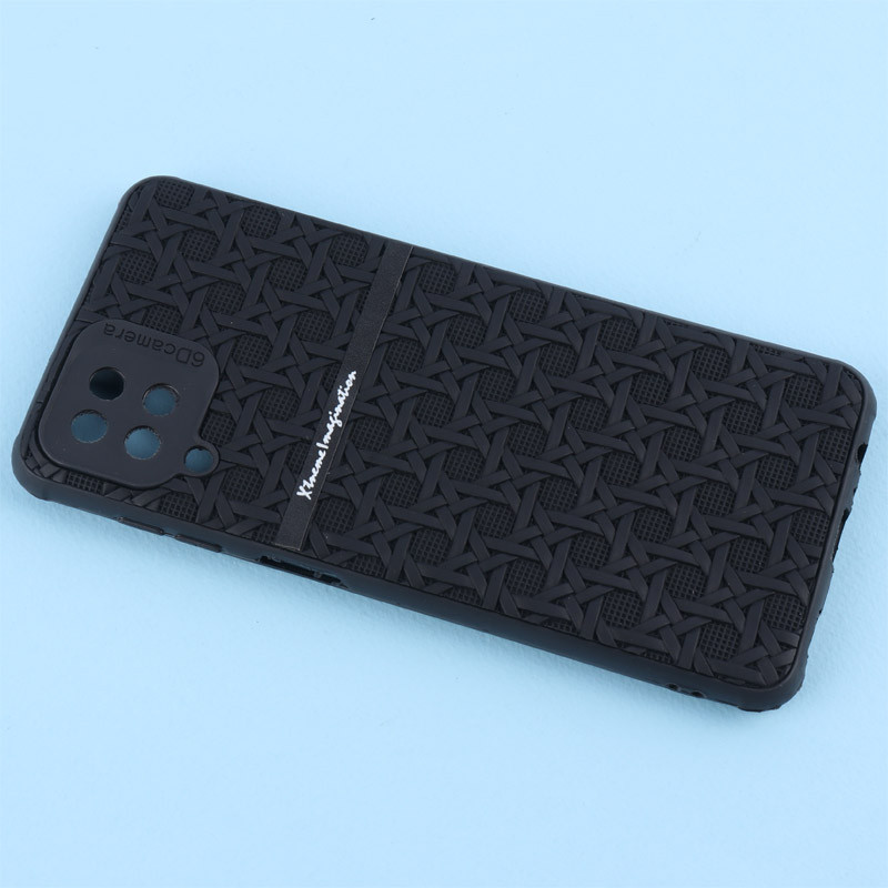 قاب ژله ای سامسونگ Galaxy A12 / M12 طرح حصیری محافظ لنزدار Pro Camera