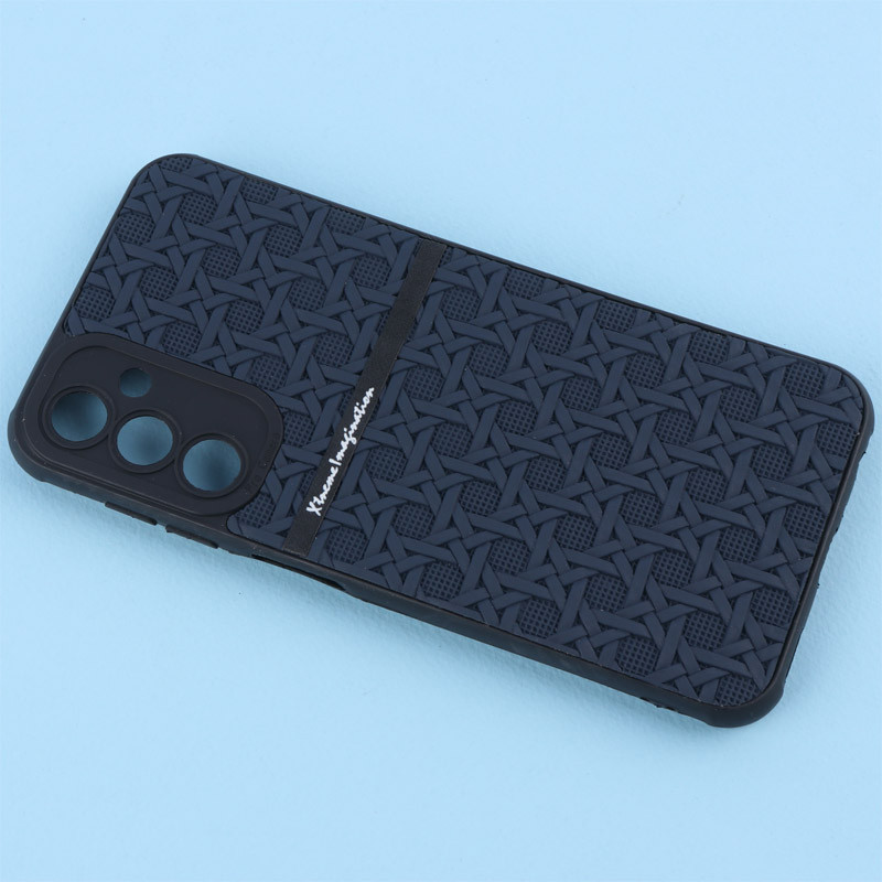 قاب ژله ای سامسونگ Galaxy A15 طرح حصیری محافظ لنزدار Pro Camera