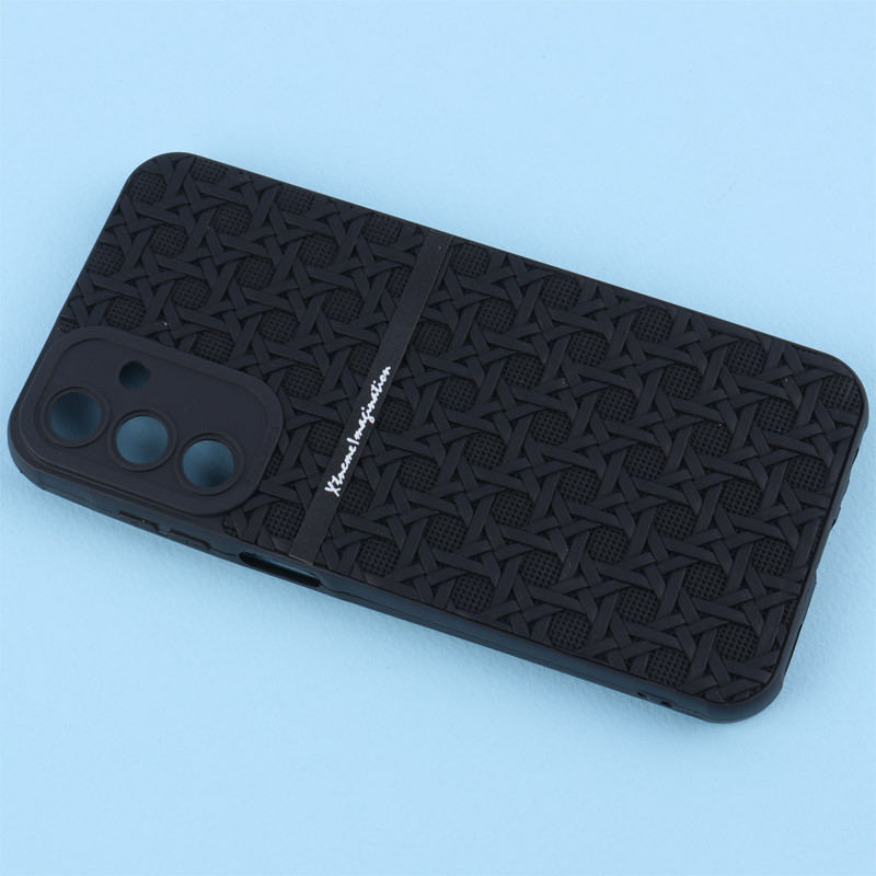 قاب ژله ای سامسونگ Galaxy A15 طرح حصیری محافظ لنزدار Pro Camera