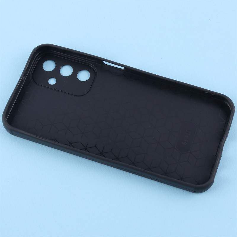 قاب ژله ای سامسونگ Galaxy A15 طرح حصیری محافظ لنزدار Pro Camera