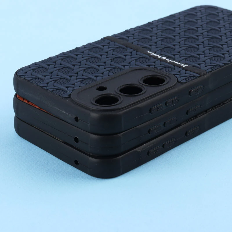 قاب ژله ای سامسونگ Galaxy A35 طرح حصیری محافظ لنزدار Pro Camera