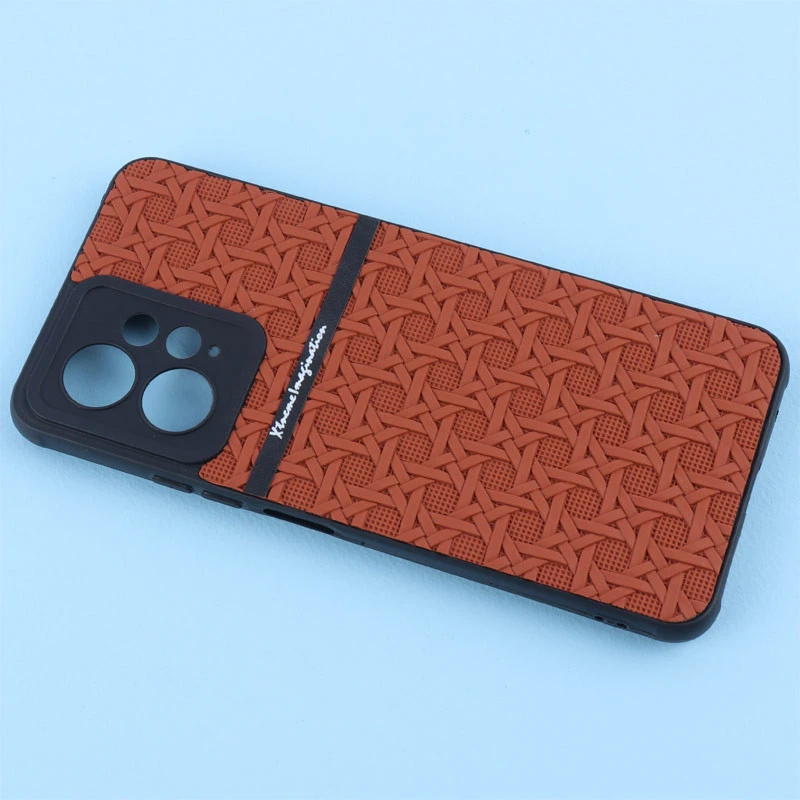 قاب ژله ای شیائومی Redmi Note 12 4G طرح حصیری محافظ لنزدار Pro Camera