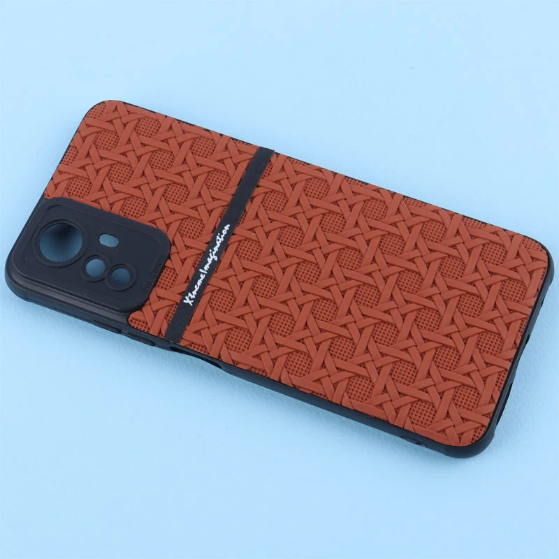 قاب ژله ای شیائومی Redmi Note 12S طرح حصیری محافظ لنزدار Pro Camera