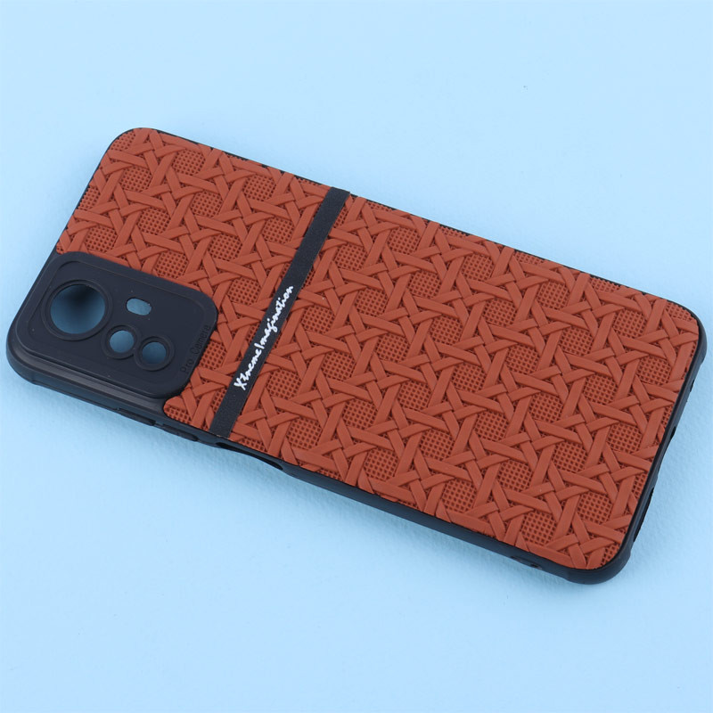 قاب ژله ای شیائومی Redmi Note 12S طرح حصیری محافظ لنزدار Pro Camera