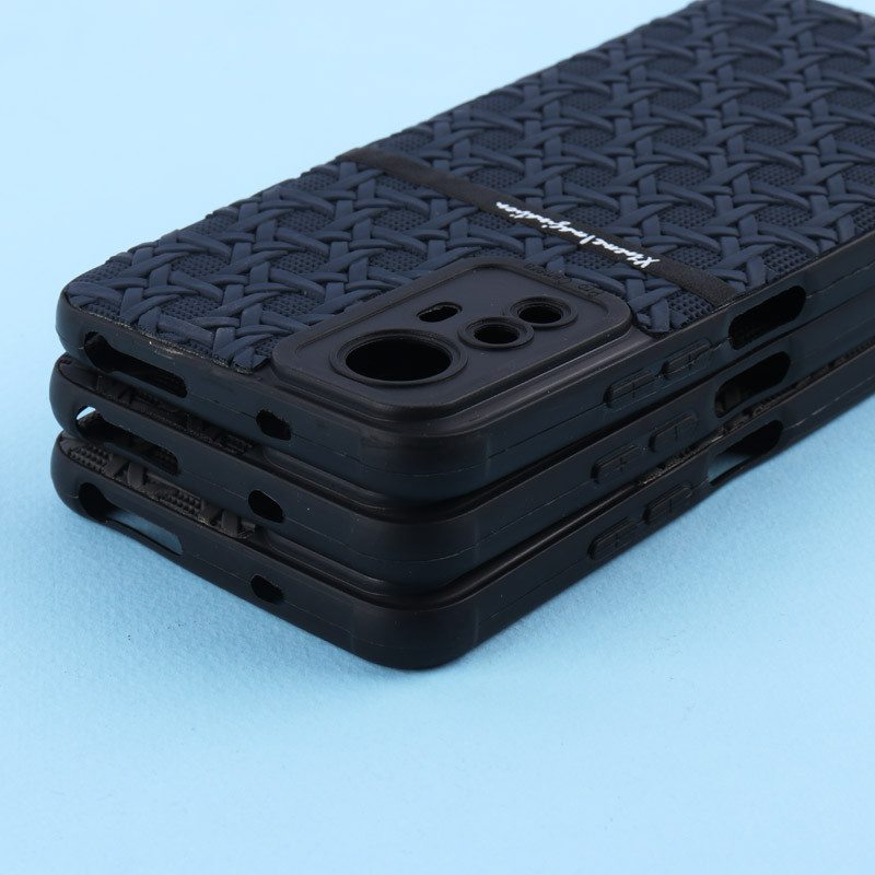 قاب ژله ای شیائومی Redmi Note 12S طرح حصیری محافظ لنزدار Pro Camera