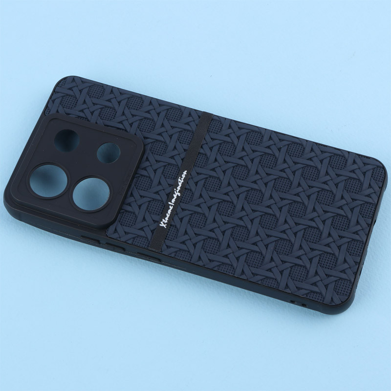 قاب ژله ای شیائومی Redmi Note 13 Pro 5G طرح حصیری محافظ لنزدار Pro Camera