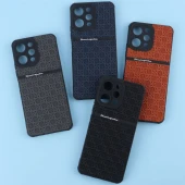 قاب ژله ای شیائومی Redmi 12 طرح حصیری محافظ لنزدار Pro Camera