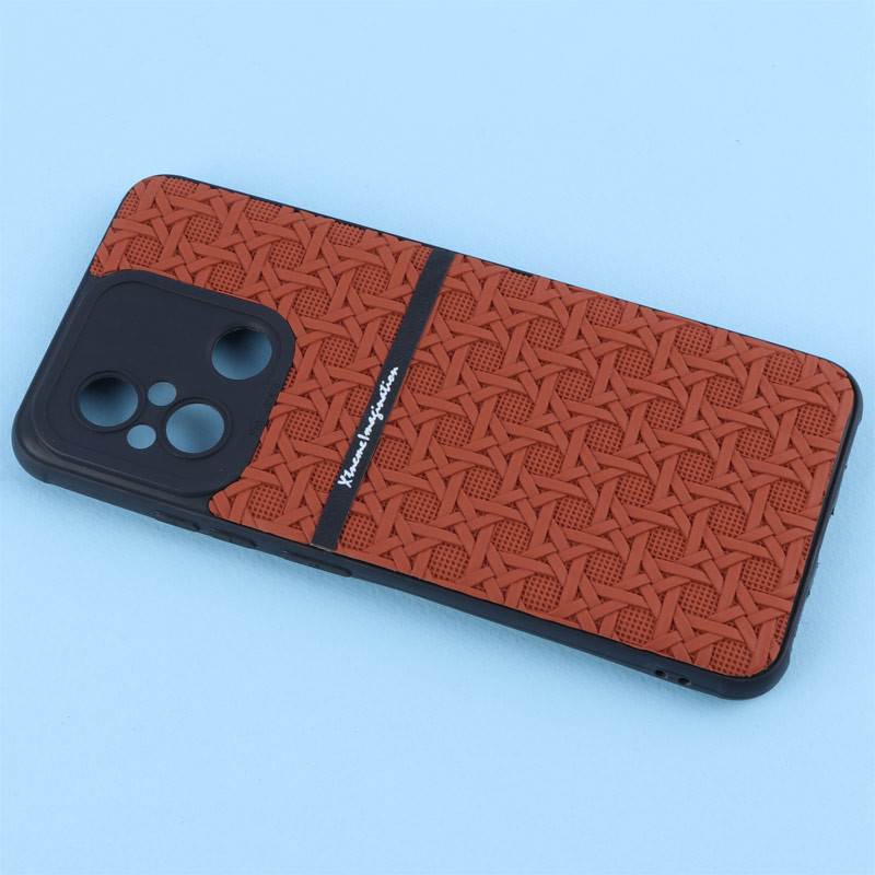 قاب ژله ای شیائومی Redmi 12C طرح حصیری محافظ لنزدار Pro Camera