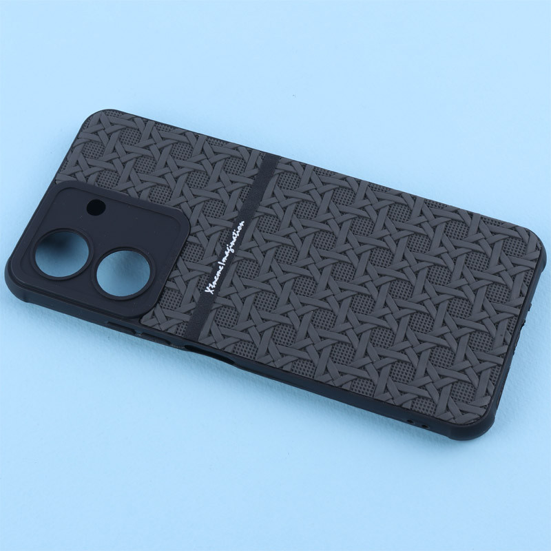 قاب ژله ای شیائومی Redmi 13C / Poco C65 طرح حصیری محافظ لنزدار Pro Camera