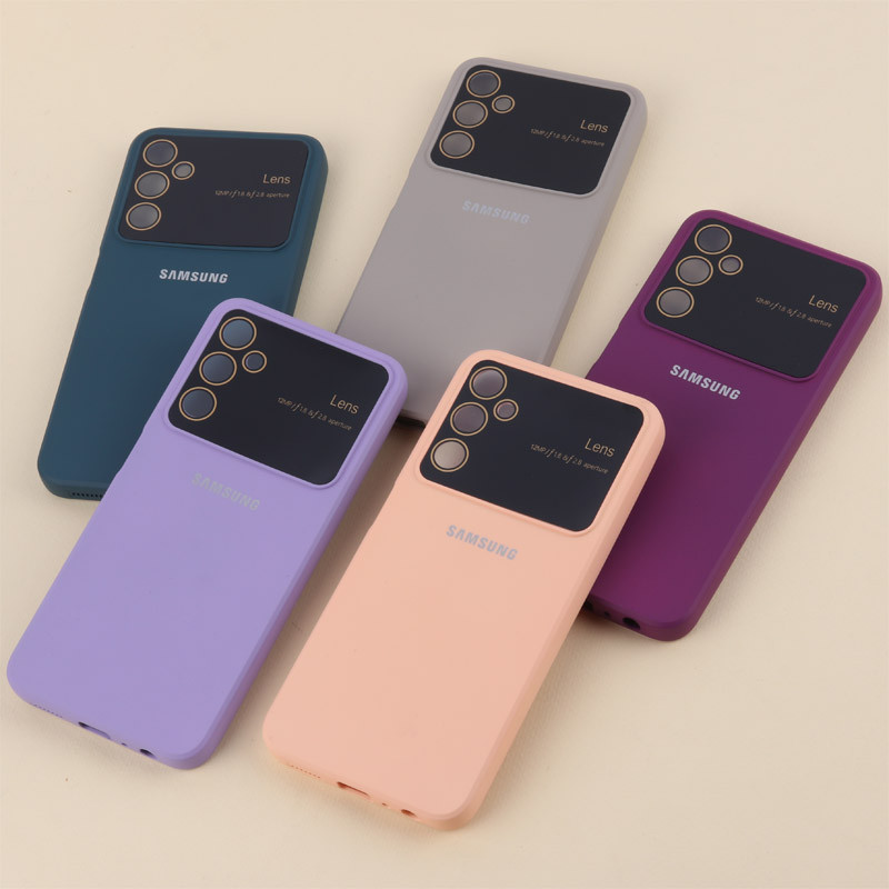 قاب سیلیکونی Lens Aperture محافظ لنزدار Samsung Galaxy A05s