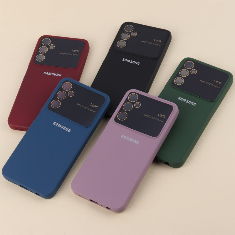 قاب سیلیکونی Lens Aperture محافظ لنزدار Samsung Galaxy A05s