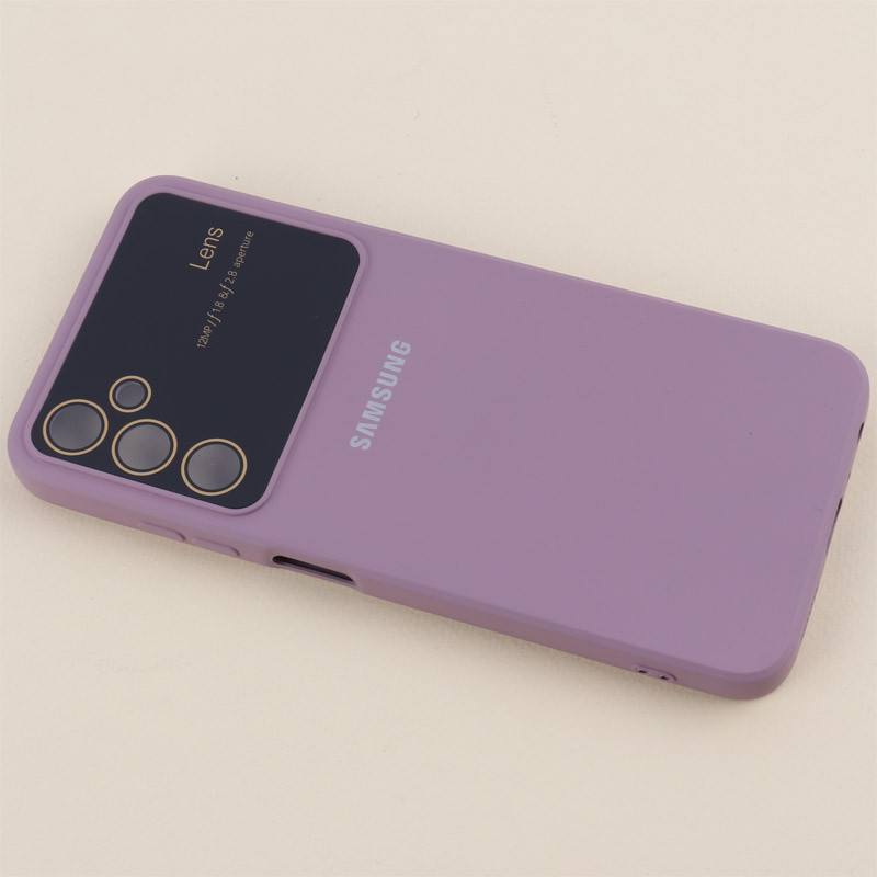 قاب سیلیکونی Lens Aperture محافظ لنزدار Samsung Galaxy A05s