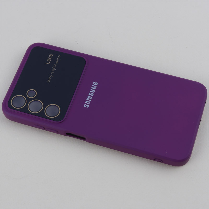قاب سیلیکونی Lens Aperture محافظ لنزدار Samsung Galaxy A05s