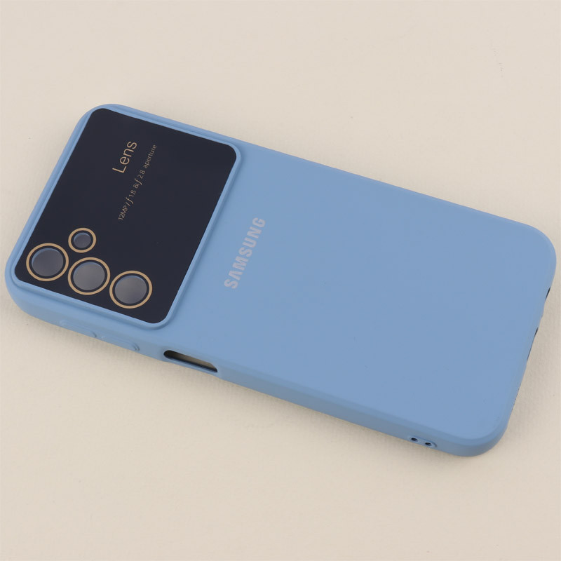 قاب سیلیکونی Lens Aperture محافظ لنزدار Samsung Galaxy A14 4G / A14 5G