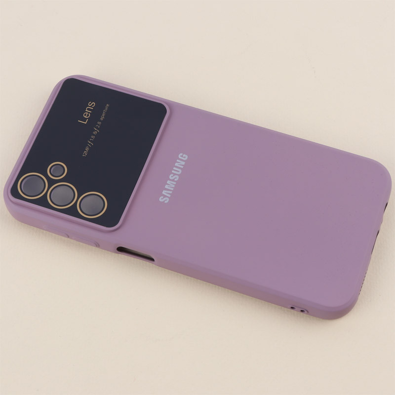 قاب سیلیکونی Lens Aperture محافظ لنزدار Samsung Galaxy A14 4G / A14 5G