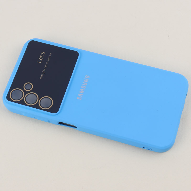 قاب سیلیکونی Lens Aperture محافظ لنزدار Samsung Galaxy A14 4G / A14 5G