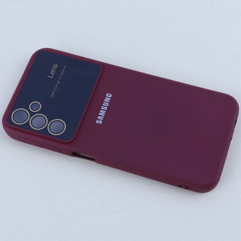قاب سیلیکونی Lens Aperture محافظ لنزدار Samsung Galaxy A14 4G / A14 5G
