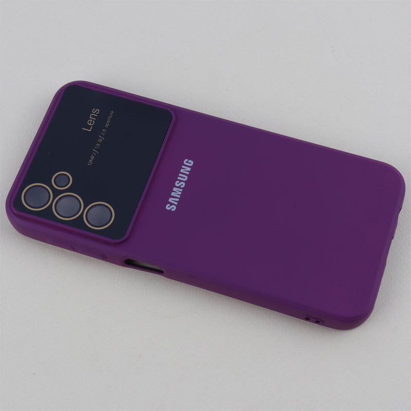 قاب سیلیکونی Lens Aperture محافظ لنزدار Samsung Galaxy A14 4G / A14 5G