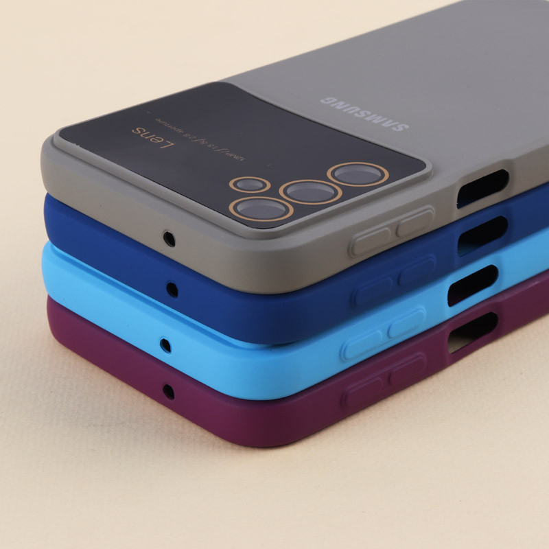 قاب سیلیکونی Lens Aperture محافظ لنزدار Samsung Galaxy A14 4G / A14 5G