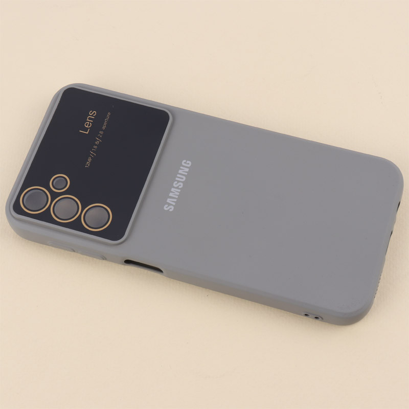 قاب سیلیکونی Lens Aperture محافظ لنزدار Samsung Galaxy A14 4G / A14 5G
