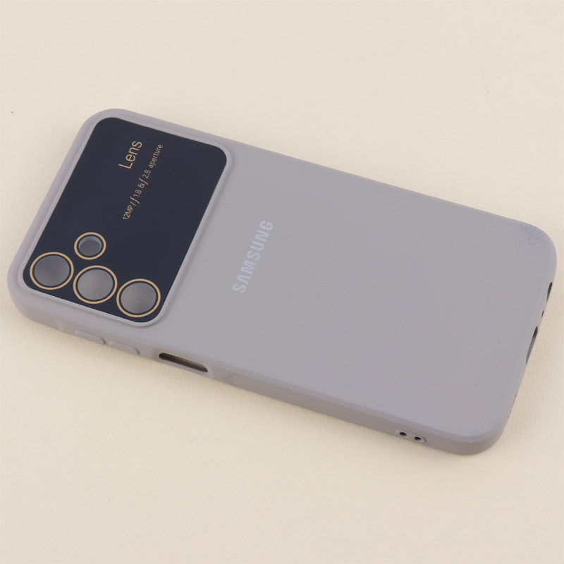 قاب سیلیکونی Lens Aperture محافظ لنزدار Samsung Galaxy A15