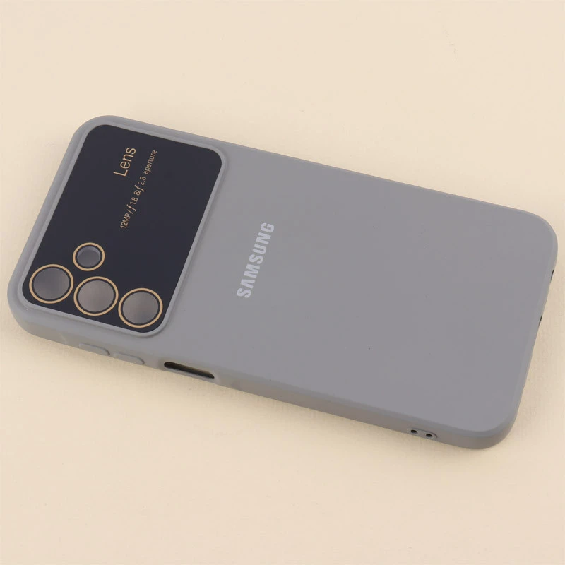 قاب سیلیکونی Lens Aperture محافظ لنزدار Samsung Galaxy A15