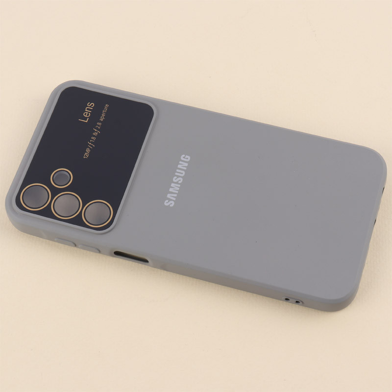 قاب سیلیکونی Lens Aperture محافظ لنزدار Samsung Galaxy A15