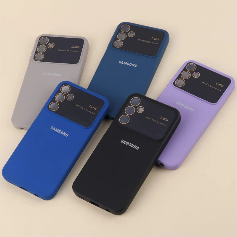 قاب سیلیکونی Lens Aperture محافظ لنزدار Samsung Galaxy A15